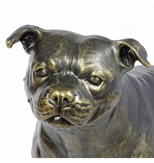 Staffordshire Bull Terrier figurka pełnowymiarowa Art-Dog